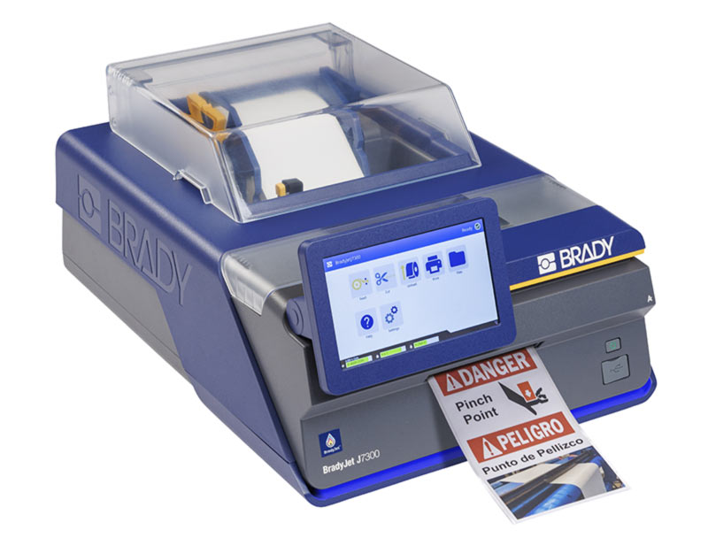 J7300 inkjet label printer.
