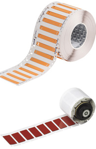 Marine cable component identification labels