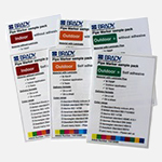 pipe markers samples